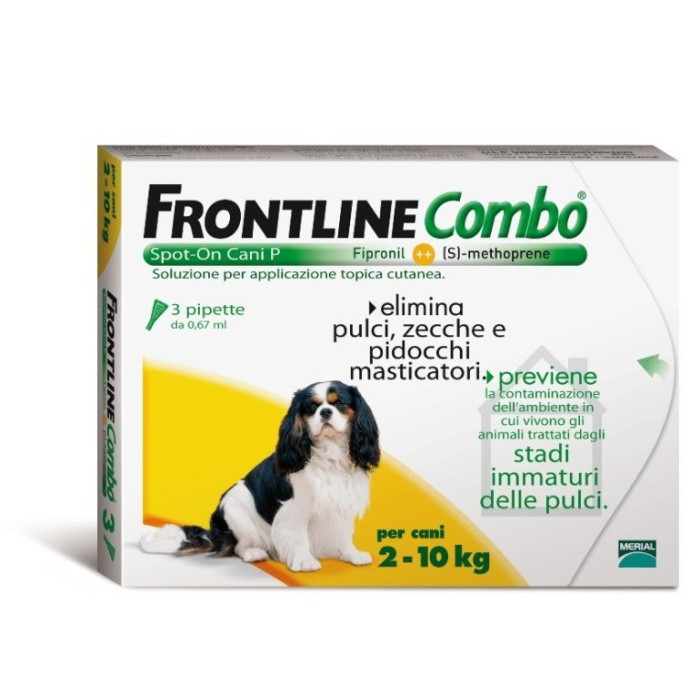 FRONTLINE COMBO CANI 2-10 3 PIPETTE